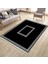 Çizgili Desen Kaymaz Taban Halı Makinede Yıkanabilir Kilim Dot Tabanlı Salon Halısı 3110E 2