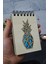 Ananas Temalı Ahşap Kapaklı Not Defteri - Mini Defter - Cep Defteri - Benim Listem 1