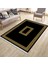 Çizgili Desen Kaymaz Taban Halı Makinede Yıkanabilir Kilim Dot Tabanlı Salon Halısı 3110F 1