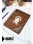 Kedi Pencere Ahşap Kapaklı Defter - Kareli Defter - 60 Yaprak (120 Sayfa) - A5 15X21 cm 1