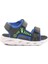 Siyah Saks Cırtlı Işıklı Erkek Çocuk Spor Sandalet 018125 P 1