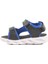 Siyah Saks Cırtlı Işıklı Erkek Çocuk Spor Sandalet 018125 P 2