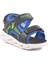 Siyah Saks Cırtlı Işıklı Erkek Çocuk Spor Sandalet 018125 P 3