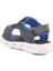 Siyah Saks Cırtlı Işıklı Erkek Çocuk Spor Sandalet 018125 P 4