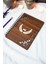 Kanat Ahşap Kapaklı Defter - Çizgisiz Defter - 60 Yaprak (120 Sayfa) - A5 15X21 cm 1