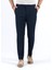 Italyan Stil Slim Fit Bel Detaylı Çizgili Erkek Pantalon Lacivert T13684 1