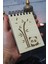 Panda Temalı Ahşap Kapaklı Not Defteri - Mini Defter - Cep Defteri - Benim Listem 1