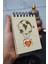 Balon Temalı Ahşap Kapaklı Not Defteri - Mini Defter - Cep Defteri - Benim Listem 1