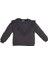 Kız Bebek Bisiklet Yaka Içi Yumuşak Tüylü Sweatshirt 1