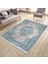 Etnik Desenli Kaymaz Taban Halı Makinede Yıkanabilir Kilim Dot Tabanlı Salon Halısı 3109A 2