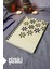 Çiçek Desenli Ahşap Kapaklı Defter - Çizgili Defter - Ajanda - Okul Defteri (A5 - 120 Sayfa) 1