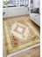 Gold Dekoratif Halı Kaymaz Tabanlı Makinede Yıkanabilir Kilim Dot Tabanlı Salon Halısı 3137 2