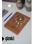 Rüya Kapanı Temalı Ahşap Kapaklı Defter - Çizgili Defter - Ajanda - Okul Defteri (A5 - 120 Sayfa) 1