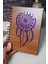Rüya Kapanı Temalı Ahşap Kapaklı Defter - Çizgili Defter - Ajanda - Okul Defteri (A5 - 120 Sayfa) 3
