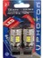Photo T20 W21W 12V Beyaz Falı LED Seri Ampul Seti, 2 Adet 1
