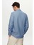 Ds Damat Slim Fit Koyu Mavi Italyan Yaka Kolay Ütülenebilir 2'li Gömlek 2HF02ORTBN86 6