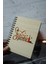 Istanbul Temalı Ahşap Kapaklı Defter - Kareli Defter - Ajanda - Okul Defteri (A5 - 120 Sayfa) 3