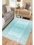 Makinede Yıkanabilir Kilim Kaymaz Tabanlı Halı Kolay Süpürülebilir Dot Tabanlı Salon Halısı 3077B 4