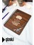 Uçan Ev Ahşap Kapaklı Defter - Çizgili Defter - 60 Yaprak (120 Sayfa) - A5 15X21 cm 1