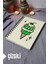 Dondurma Desenli Ahşap Kapaklı Defter - Çizgili Defter - Ajanda - Okul Defteri (A5 - 120 Sayfa) 1