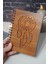 Rüya Kapanı Temalı Ahşap Kapaklı Defter - Çizgili Defter - Ajanda - Okul Defteri (A5 - 120 Sayfa) 3