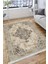 Özel Ölçü Vintage Kaymaz Tabanlı Makinede Yıkanabilir Kilim Dot Tabanlı Salon Halısı 3121B 4