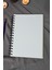 Kedi Desenli Ahşap Kapaklı Defter - Çizgili Defter - Ajanda - Okul Defteri (A5 - 120 Sayfa) 5
