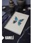 Kelebek Temalı Ahşap Kapaklı Defter - Kareli Defter - Ajanda - Okul Defteri (A5 - 120 Sayfa) 1