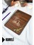 Bisiklet Ahşap Kapaklı Spiralli Defter - Kareli Defter - 60 Yaprak (120 Sayfa) - A5 15X21 cm 1