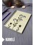 Çiçek Desenli Ahşap Kapaklı Defter - Kareli Defter - Ajanda - Okul Defteri (A5 - 120 Sayfa) 1