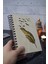 Kuş Tüy Temalı Ahşap Kapaklı Defter - Noktalı Defter - Ajanda - Okul Defteri (A5 - 120 Sayfa) 3