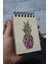 Ananas Temalı Ahşap Kapaklı Not Defteri - Mini Defter - Cep Defteri - Benim Listem 1