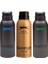 Active Sport Gold Yeşil Mavi Deodorant 3x 150ML Set 1