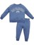 Erkek Bebek 2'li Takım Baskılı Sweatshirt Esnek Belli Eşofman Altı 1