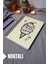 Dondurma Desenli Ahşap Kapaklı Defter - Noktalı Defter - Ajanda - Okul Defteri (A5 - 120 Sayfa) 1