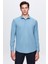 Ds Damat Slim Fit Petrol Italyan Yaka Kolay Ütülenebilir 2'li Gömlek 2HF02ORTBN86 2