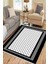 Puantiyeli Kilim Makinede Yıkanabilir Kaymaz Tabanlı Halı Yolluk Dot Tabanlı Salon Halısı 0099A 3
