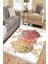 Modern Mermer Desenli Makinede Yıkanabilir Kaymaz Taban Kilim Dot Tabanlı Salon Halısı 0040C 1