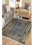 Overloklu Modern Halı Makinede Yıkanabilir Kaymaz Taban Kilim Dot Tabanlı Salon Halısı 0067D 1