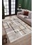 Modern Çizgili Kilim Makinede Yıkanabilir Kaymaz Taban Kilim Dot Tabanlı Salon Halısı 0047B 2