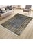 Overloklu Modern Halı Makinede Yıkanabilir Kaymaz Taban Kilim Dot Tabanlı Salon Halısı 0067D 3