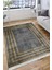 Overloklu Modern Halı Makinede Yıkanabilir Kaymaz Taban Kilim Dot Tabanlı Salon Halısı 0067D 4