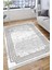 Kırık Beyaz Halı Makinede Yıkanabilir Kaymaz Taban Kilim Dot Tabanlı Salon Halısı 0084A 2