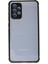 Samsung Galaxy A72 Kılıf Miami Şeffaf Silikon - Siyah 2