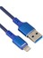 WK-22025 USB To Lightning Örgülü Siyah Telefon Şarj Kablosu 2