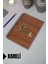 Istanbul Temalı Ahşap Kapaklı Defter - Kareli Defter - Ajanda - Okul Defteri (A5 - 120 Sayfa) 1