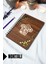 Ahşap Kapaklı Spiralli Tarif Defteri - Noktalı Defter - 60 Yaprak (120 Sayfa) - A5 15X21 cm 1