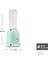 Retro Personal Kişisel Smoothie Blender Green 2