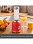 Retro Personal Kişisel Smoothie Blender Red 7