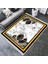 Floral Desenli Kaymaz Tabanlı Halı Makinede Yıkanabilir Kilim Dot Tabanlı Halı 2011A 2